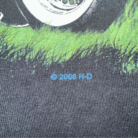 Ozark Harley Davidson Motorcycles Black T-Shirt  Lebanon Missouri Sz XL 2008 USA - Picture 3 of 6